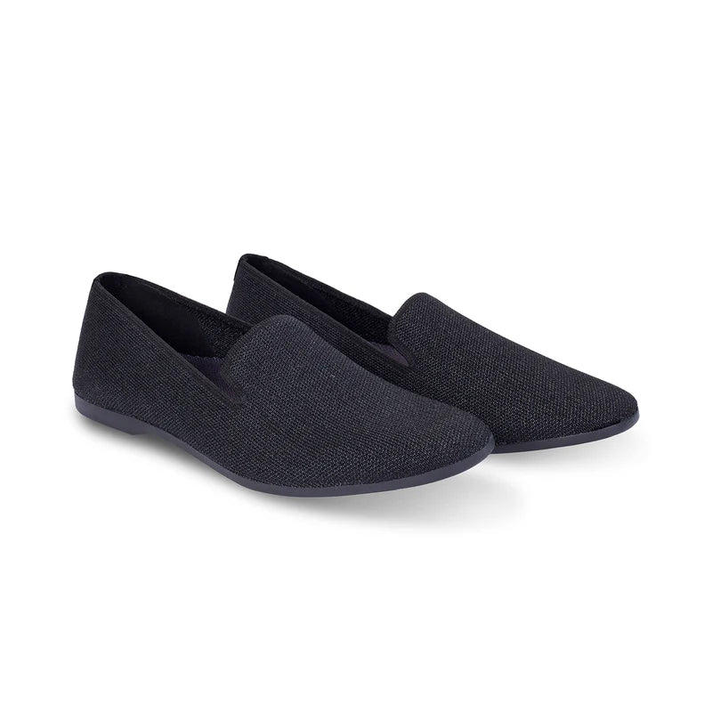 Glyph Knit Flats Panther
 Black Slip-On Loafers size 8 Glyph Panther – Digitally Knit Slip-On Loafers | Black main image 3